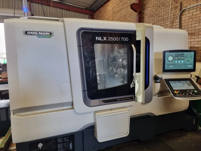 CNC machining centre in operation
